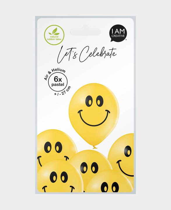 Immagine prodotto I Am Creative Festeggiamo, palloncini (6x)