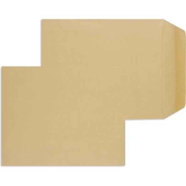 Blanke, Versandtasche + Luftpolstertasche, Versandtaschen 216x270mm 120g/qm gummiert VE=250 Stück braun (250 x)