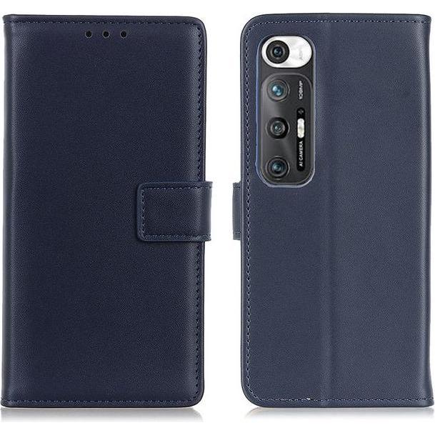 Thumbnail - MU Classic Classic II Leder Bookcover Series (Xiaomi Mi 10S), Smartphone Hülle, Blau