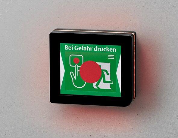Actual product image effeff Display door terminal ePED 1386D10