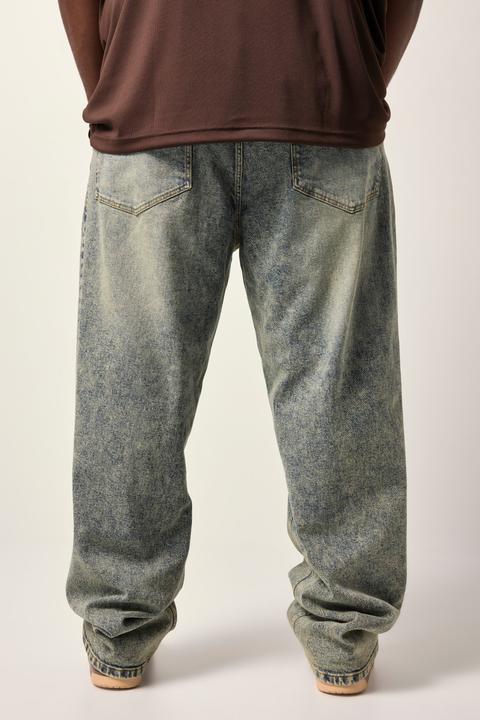 Image du produit Sthuge Jean 5 poches, dirty denim, coupe Tapered Loose Fit - jusqu'à la taille 74 (68)