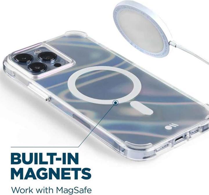 Immagine prodotto Case-Mate Bolla di sapone MagSafe - Custodia per iPhone 14 Pro Max (iridescente) (Apple iPhone 14 Pro Max)