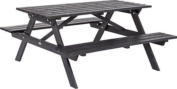 Image du produit kaiserkraft Ensemble table et bancs rectangulaire (150 x 71.50 x 71.50 cm)