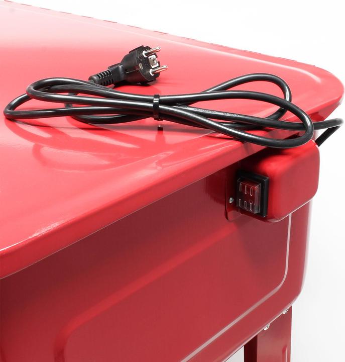 Image du produit Wiltec Laveur de pièces 75,7L acier Laveur de pièces sur roulettes