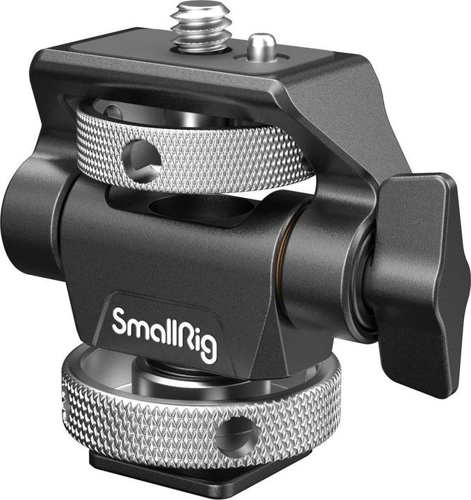 SmallRig Swivel and Tilt Adjustable Monitor Mount with Cold Shoe Mount (Monitor Accessories)
