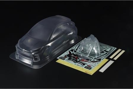 Actual product image Tamiya Body Toyota GR Yaris Street