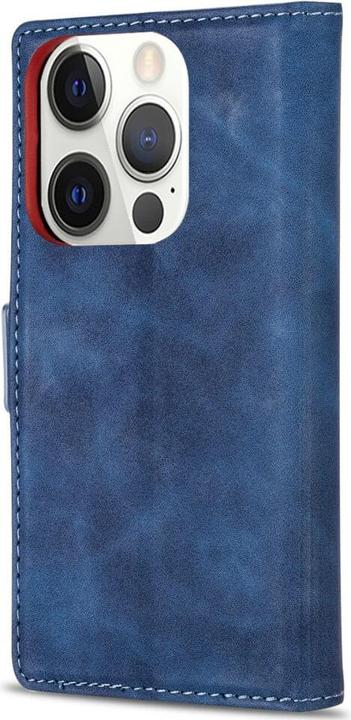 Produktbild N.Bekus iPhone 15 Pro - Flip Case Hülle blau (Apple iPhone 15 Pro)