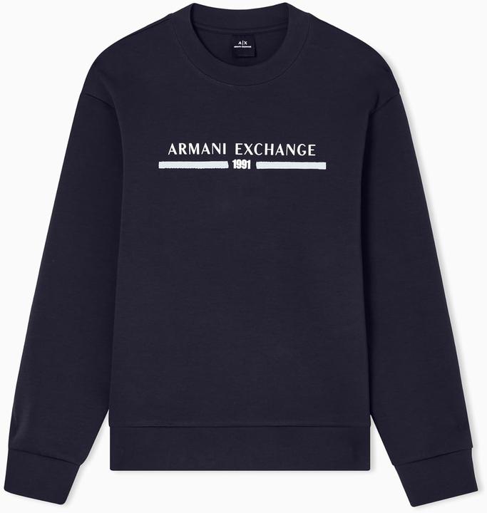 Image du produit Armani Exchange Sweatshirt à capuche avec logo avant et patch dos (XL)