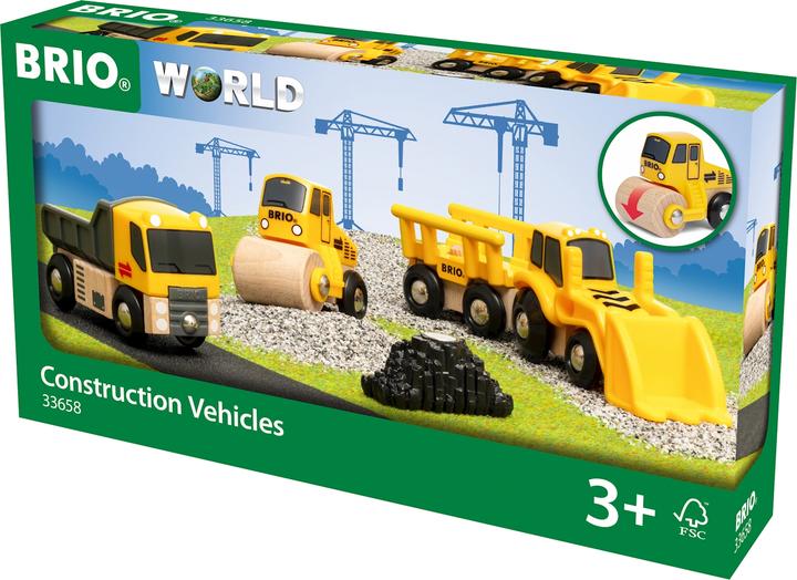 Actual product image Brio Construction vehicles