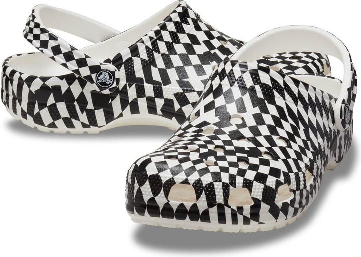 Actual product image Crocs Classic Warped Checker Clog (42, 42.5, 43, 42 2/3)
