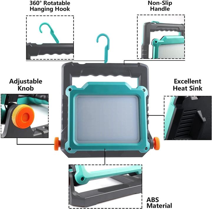 Actual product image Makbos Work light for 14-20V multitool batteries (3000 lm)