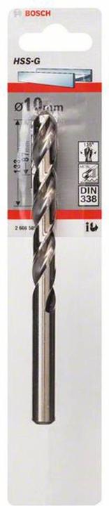 Immagine prodotto Bosch Professional Zubehör Trapano HSS per metallo da 10 mm (10 mm)