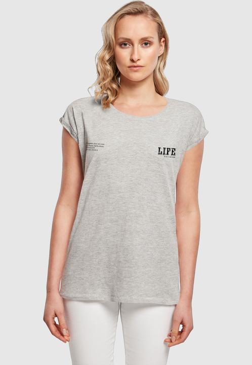 Produktbild Merchcode Ladies Life Extended Shoulder Tee - 139221 (S)