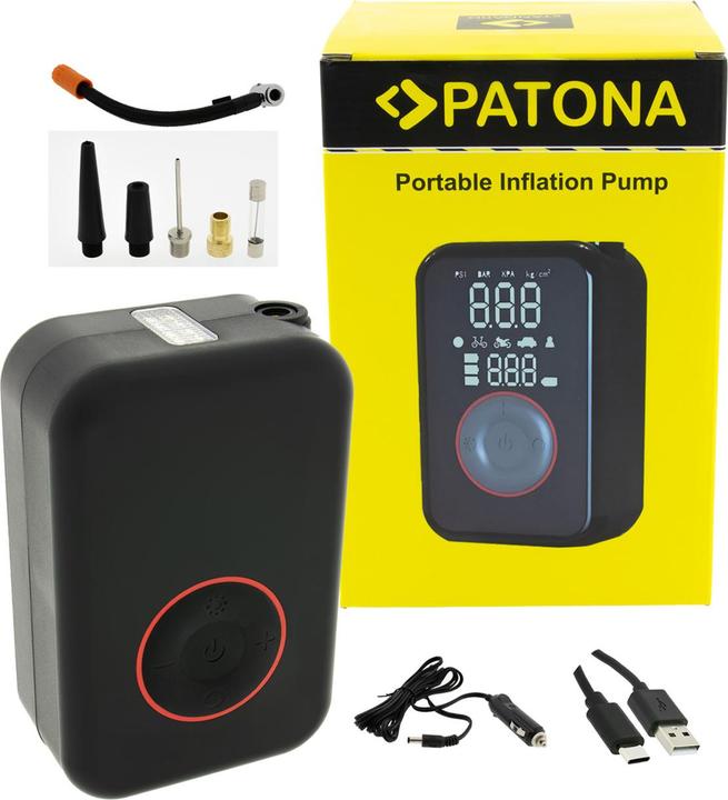 Actual product image Patona Powerbank elektronische Luftpumpe