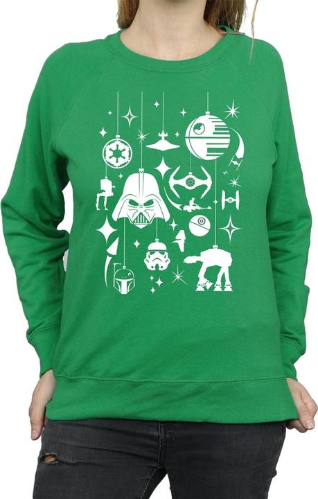 Image du produit Star Wars - Sweat CHRISTMAS DECORATIONS - Femme (M)