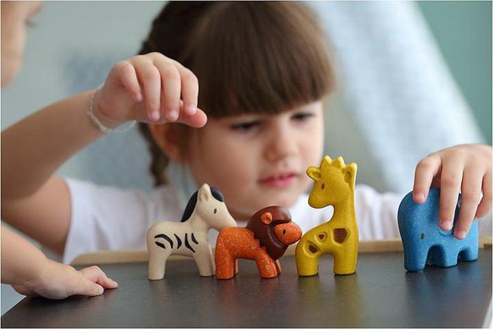 Produktbild Plantoys Wildtiere Set