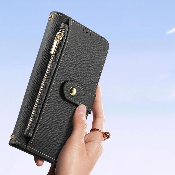Produktbild Dux Ducis Lawa Series MagSafe Kunstleder Bookcover Hülle (Samsung Galaxy S25 Edge)