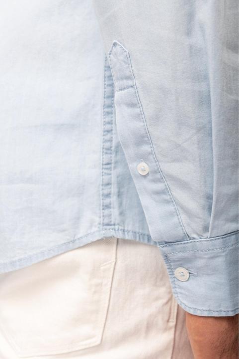 Actual product image Kariban Eco-friendly washed cotton twill shirt (S)