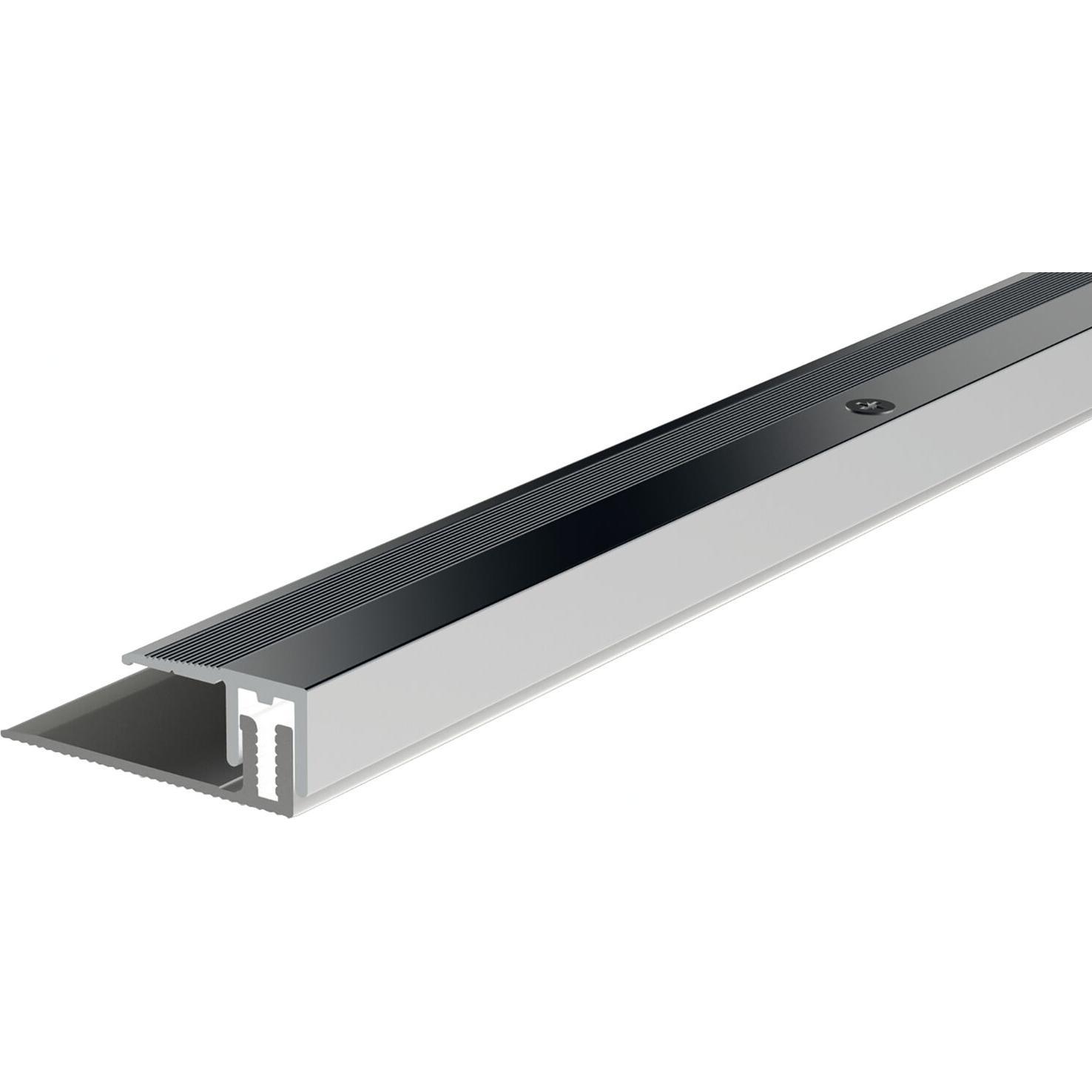 Kügele, Profil + Stange, Abschlussprofil Höhenausgleich Übergangsleiste 100 cm Aluminium Edelstahl