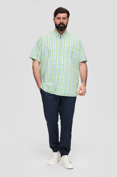 Produktbild s.Oliver Hemd Kurzarmhemd aus Lyocellmix (3XL)