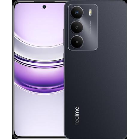 realme 14x (128 GB, Carbon Black, 6.67", Hybrid Dual SIM, 50 Mpx, 5G), Smartphone, Schwarz