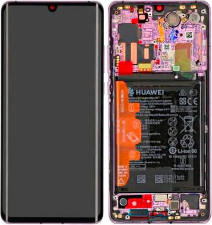 Produktbild Faro + Touch+ Frame+ Battery für VOG-L29 VOG-L09 VOG-L04 Huawei P30 Pro - mysti