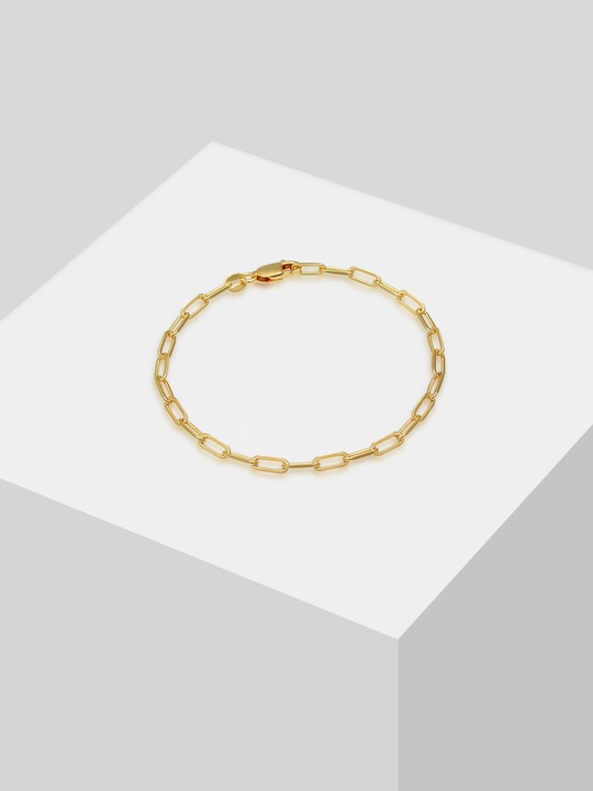 Produktbild Elli Basic Gliederkette Ovales Design (16 cm, Sterling Silber)