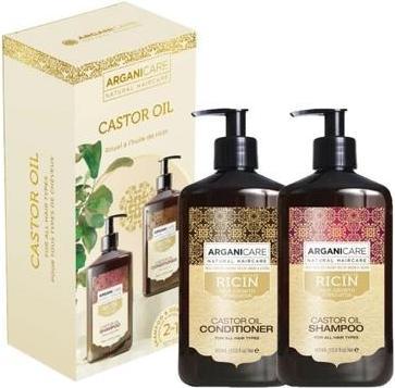 Immagine prodotto Arganicare Castor Shampoo And Conditioner Set (Set per la cura dei capelli)