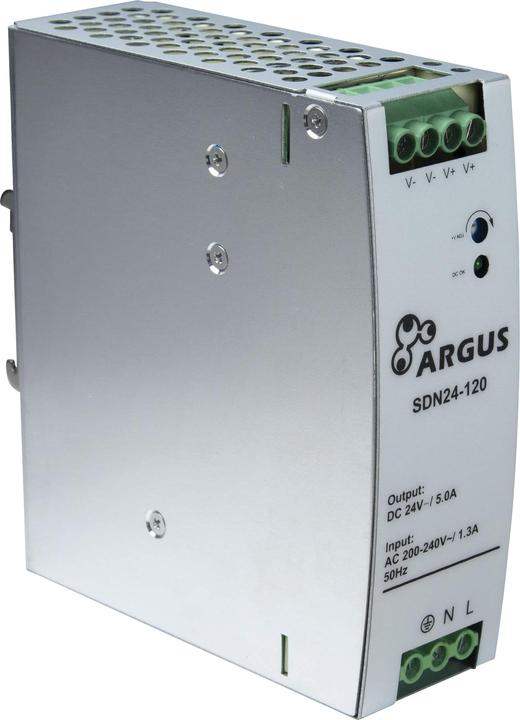 Intertech INTER-TECH SDN 24-120 Hutschienennetzteil 24-120 24V Ausgangsspannung 120W Leistung (120 W)