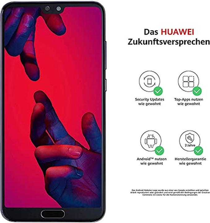 Huawei Smartphone Bundle with Leica Triple Camera, 128GB Storage, 6GB RAM, Android 8.1 (128 GB, Black)