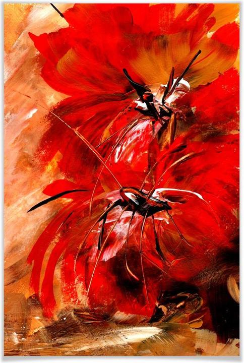Image du produit Trenddeko Niksic - Fleurs de feu (40 x 60 cm)