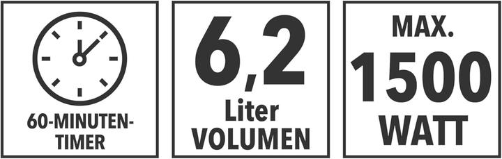 Immagine prodotto Gourmetmaxx Heissluftfritteuse AirFryer mit Abschaltautomatik