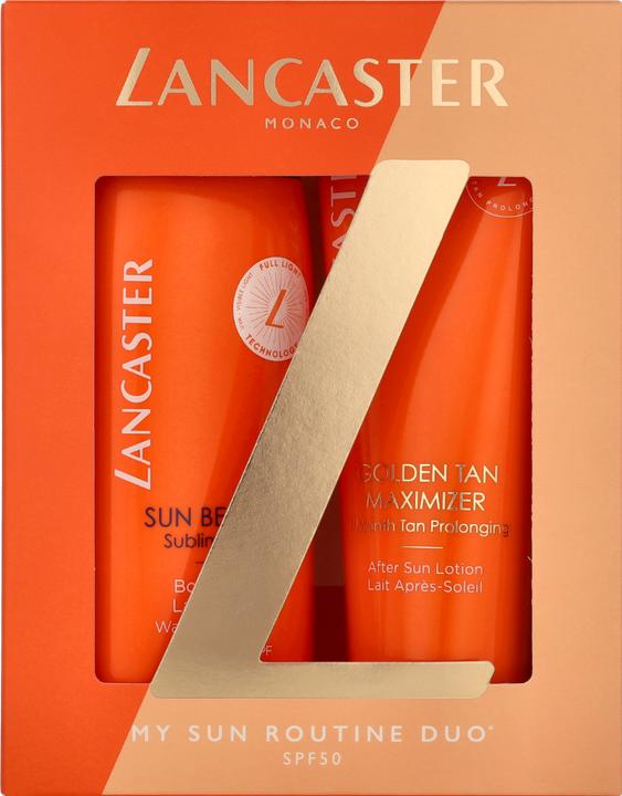 Image du produit Lancaster Kit Duo SPF50 - Ma routine solaire (Lait solaire, SPF 50, 300 ml, 300 g)