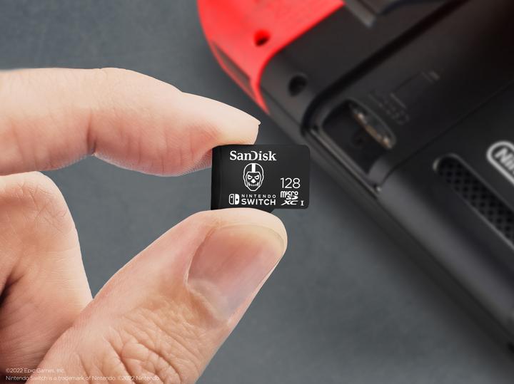 Produktbild SanDisk Nintendo Switch Card Fortnite Edition (128 GB, microSDXC, U3, UHS-I)
