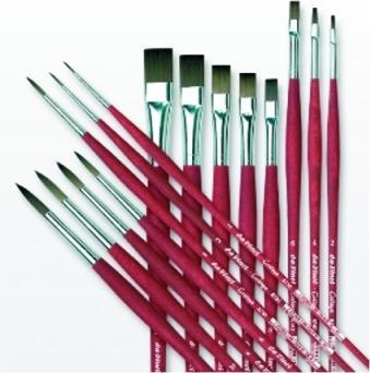 da Vinci Pinsel braun 8740 4 College (4 mm)