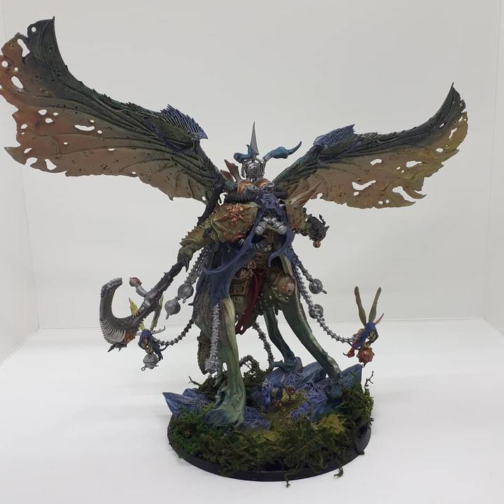 Actual product image Games Workshop Warhammer 40k - Mortarion: Daemon Primarch Of Nurgle (Plastic)