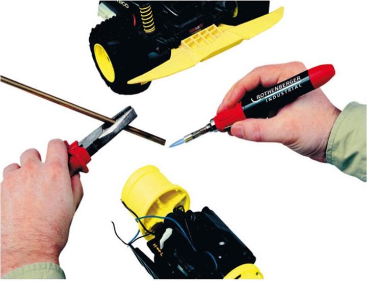 Produktbild Rothenberger Industrial Gaslötkolben Micropen Set 1300 inkl. 8 Lötspitzen & 1x Nachfüllgas