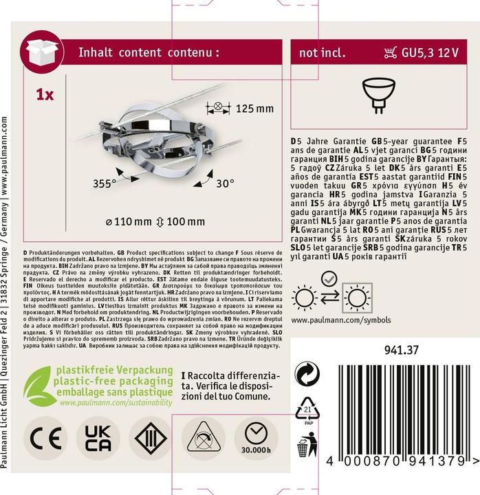 Produktbild Paulmann Wire System Cardan (GU5.3)