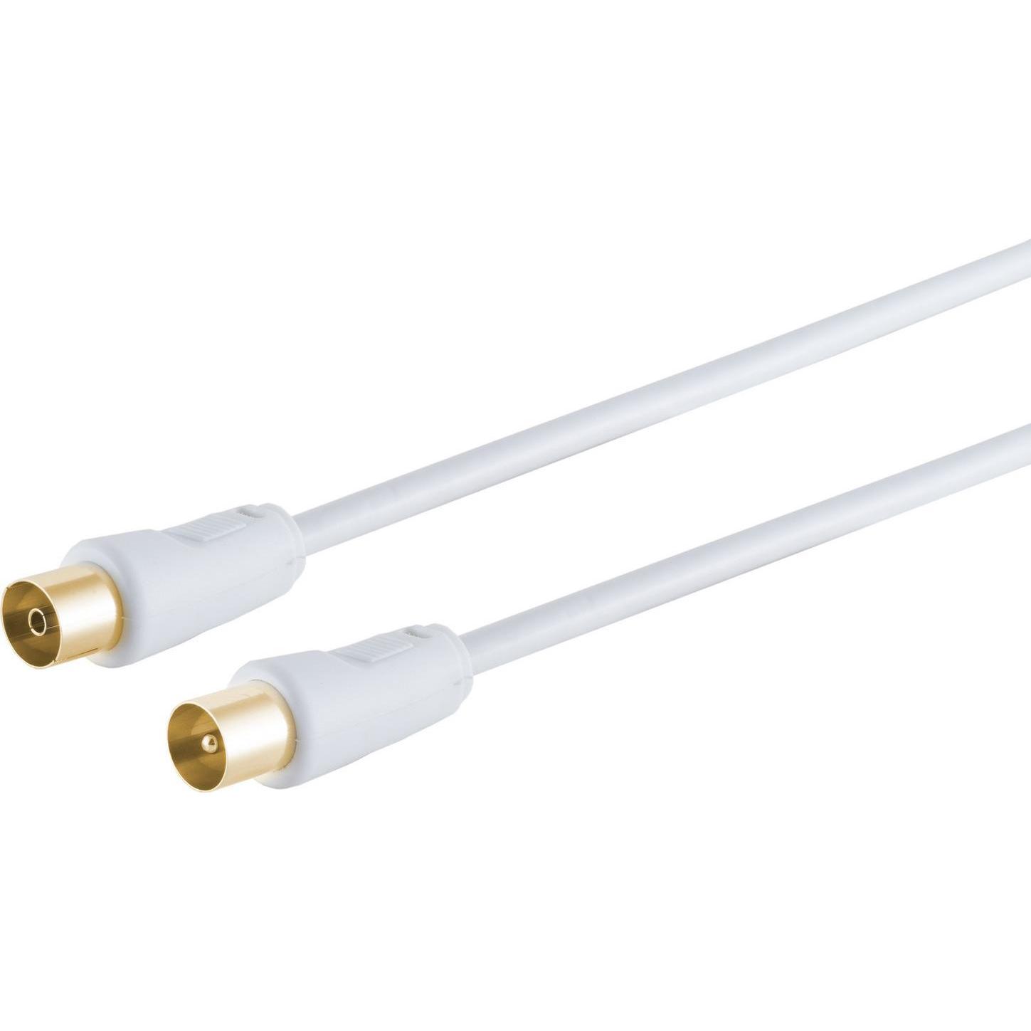 Shiverpeaks S/CONN maximum connectivity Antennenkabel, 100% geschirmt, vergoldete Kontakte, > 100 dB, 2,5m (100 dB, Ante...