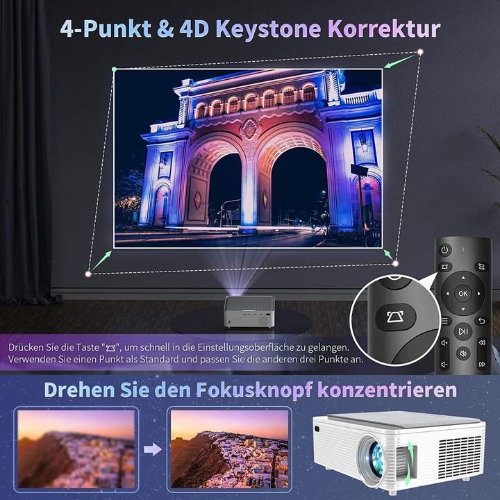 Produktbild Wiselazer Native 1080P LED Heimkino