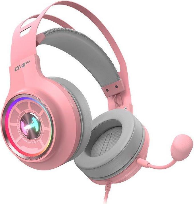 Produktbild Edifier HECATE G4 TE gaming headphones, RGB, 7.1 (pink) (Kabelgebunden)