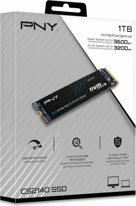 Produktbild PNY CS2140 (1000 GB, M.2 2280)