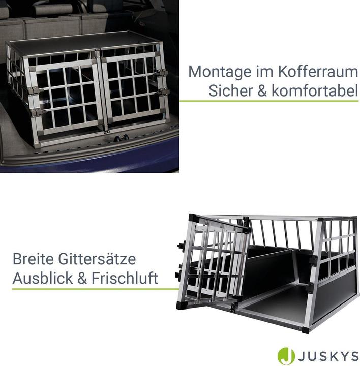 Image du produit Hauptner Boîte de transport pour chiens (Chien, Fermeture de sécurité)