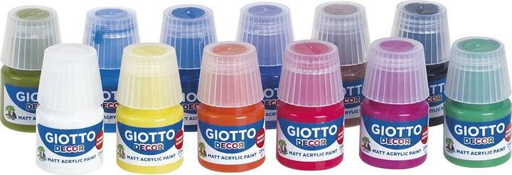 Actual product image Giotto DECOR Acrylic 12x25 ml (Multicoloured, 25 ml)