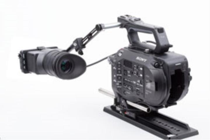 Actual product image Wooden Camera UVF Mount (Sony FX9, FS7, FS7mkII, Panasonic EVA1, No Clamp)