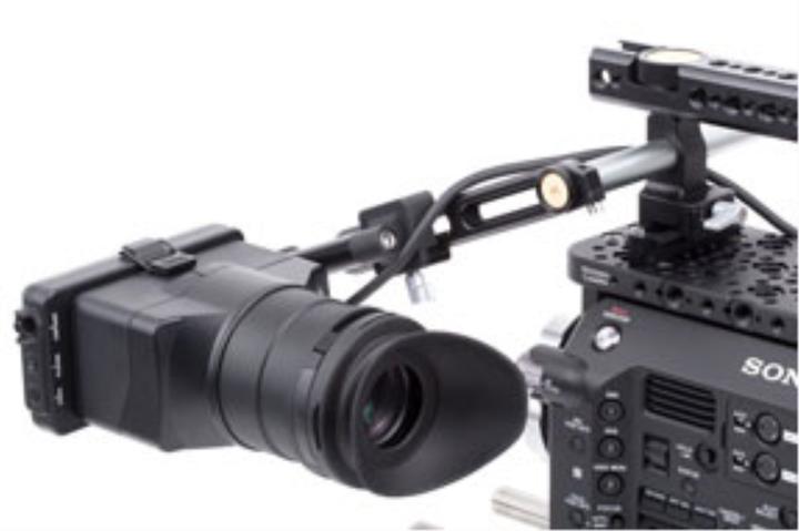 Actual product image Wooden Camera UVF Mount (Sony FX9, FS7, FS7mkII, Panasonic EVA1, No Clamp)