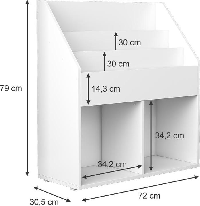 Produktbild Vicco Conny (72 x 30.50 x 79 cm)