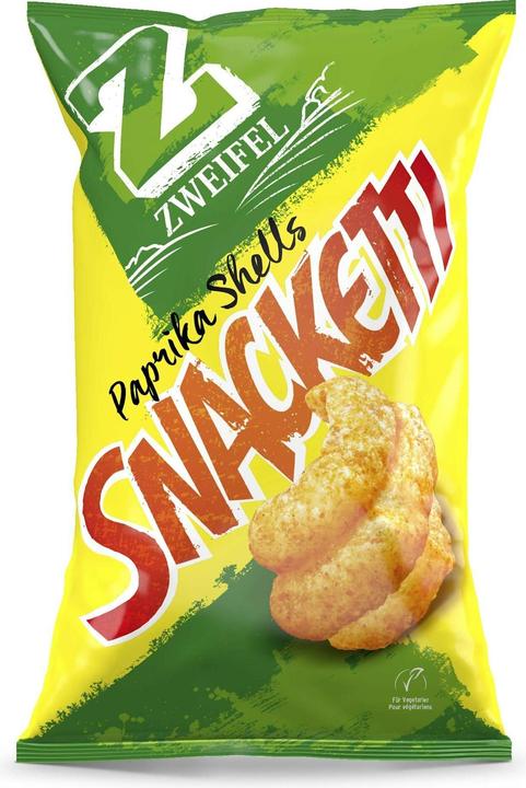 Produktbild Zweifel Snacketti Paprika Shells (75 g, 1 Stk.)
