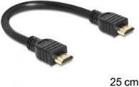 Actual product image Delock HDMI (Typ A) — HDMI (Typ A) (0.25 m)