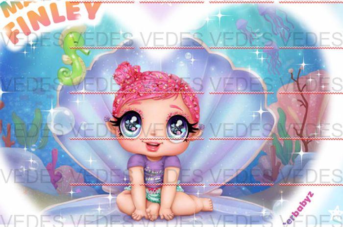 Produktbild MGA Glitter Babyz Doll S2-Marina Finley